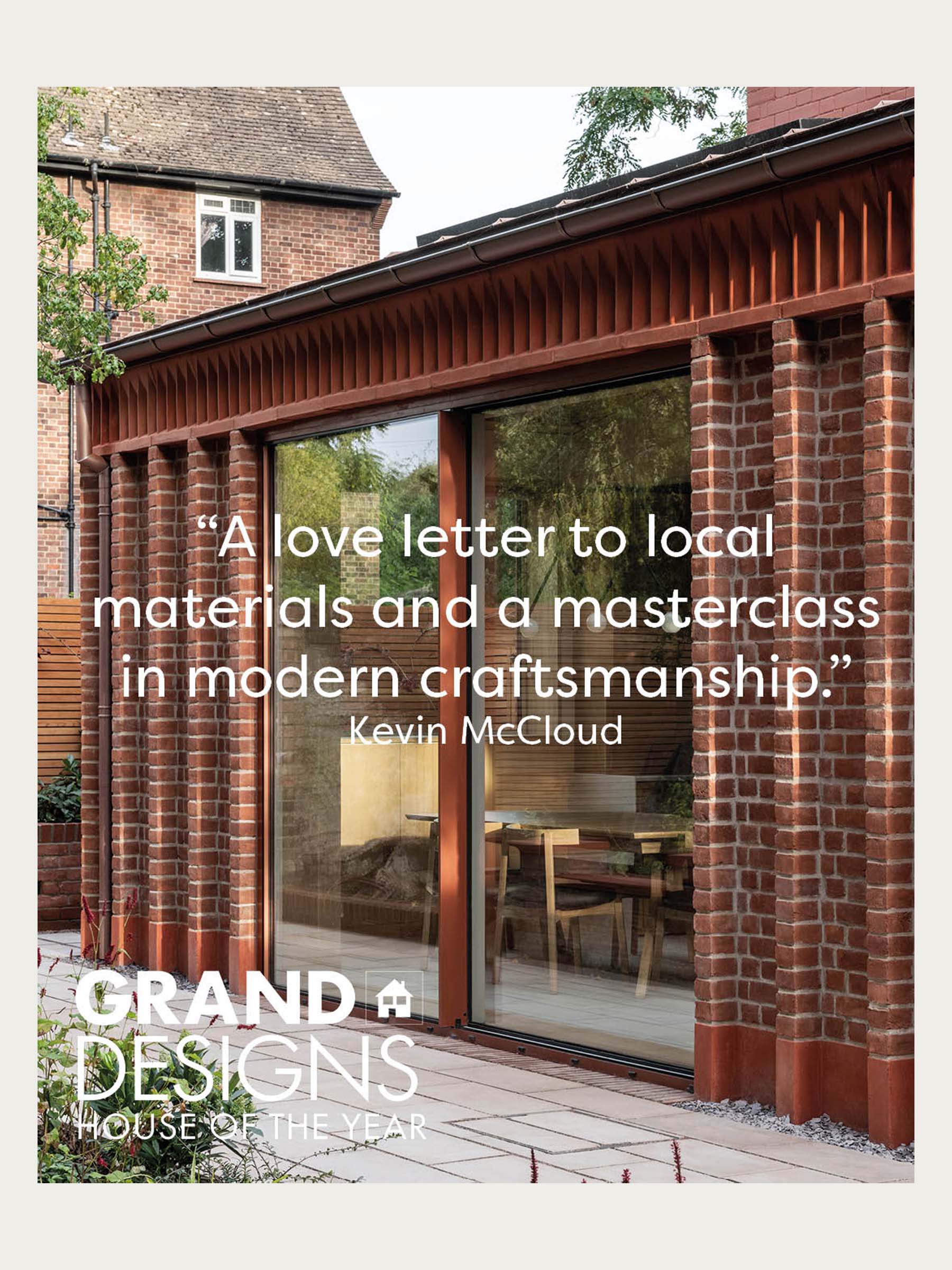 Kevin McCloud's description of Cast Corbel House